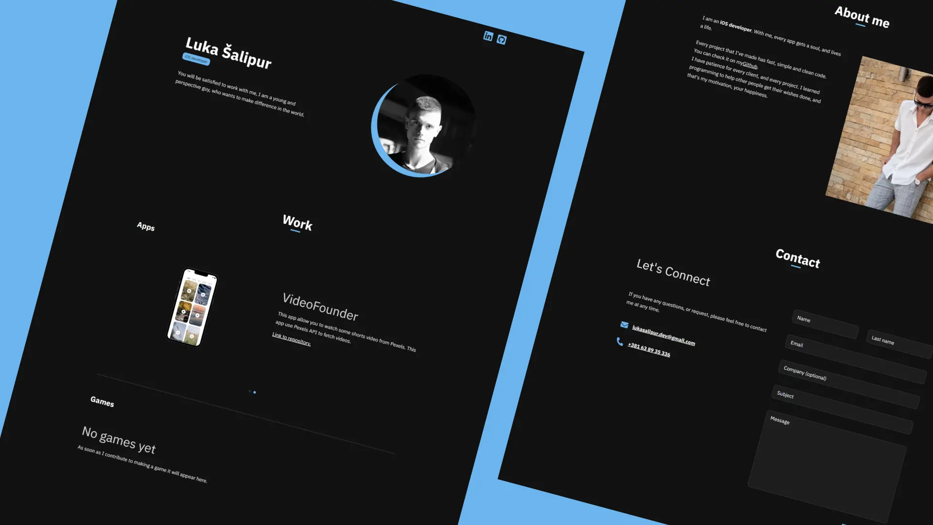 Luka Salipur Portfolio